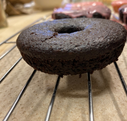 Baked Donuts with Muffin Mix