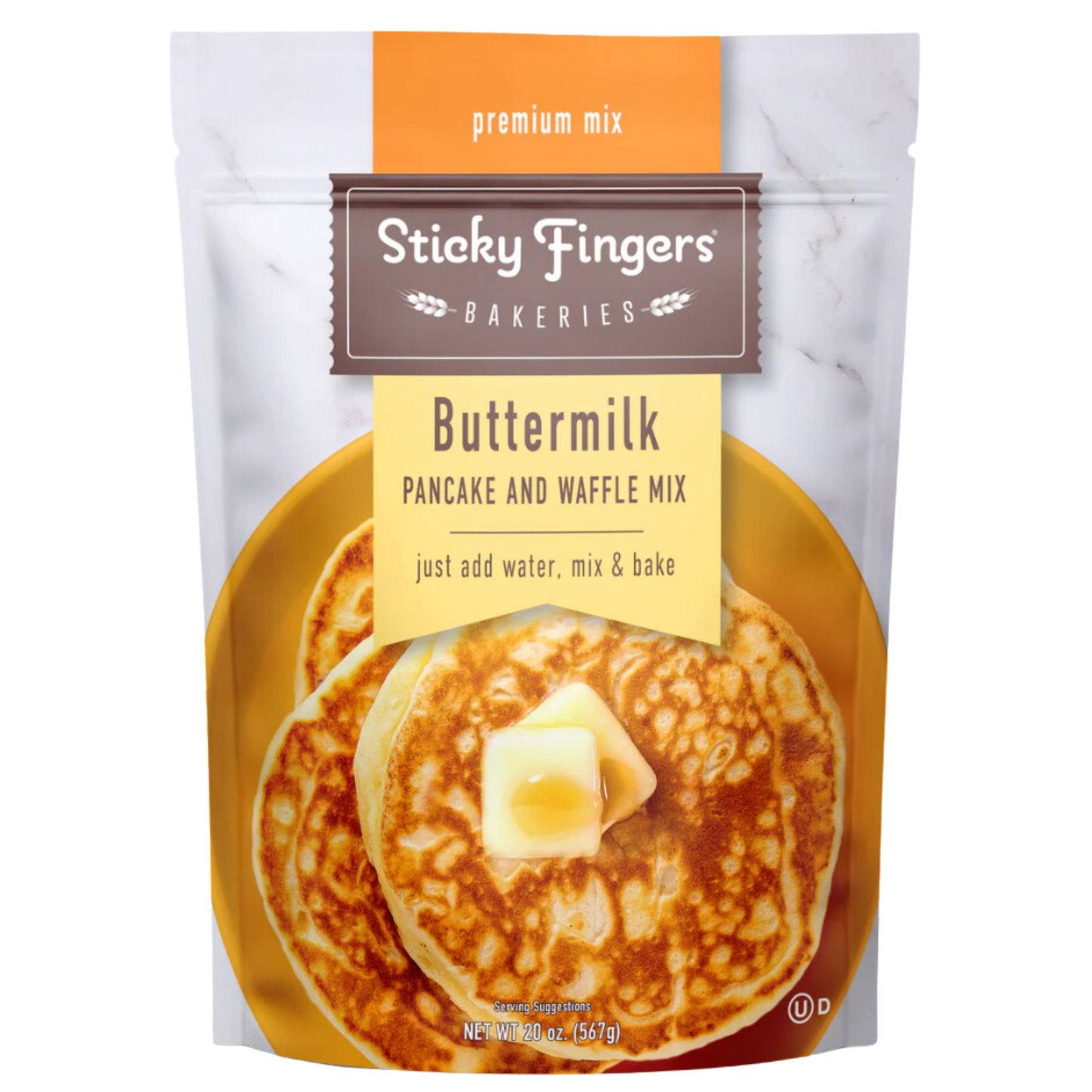 Sticky Fingers Bakeries Buttermilk Pancake & Waffle  Mix