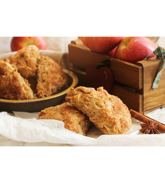 Apple Cinnamon Scones